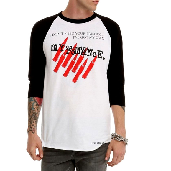 Tultex Other - My Chemical Romance Raglan T-Shirt l/s  XL NWT